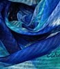 Color:Sea Blue - Image 2 - Floral Splash Wrap