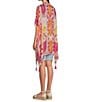 Color:Hibiscus - Image 4 - Island Ikat Duster