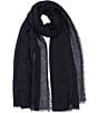 Color:Black - Image 1 - Solid Crinkle Wrap