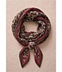 Echo Spots On Spots Animal Print Pleated Diamond Scarf - Image 5