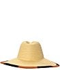 Echo Summer Escape Straw Embroidered Floppy Hat - Image 3