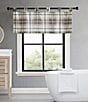 Color:Grey/Multi - Image 3 - Alder Plaid Window Tab Top Valance