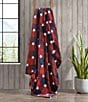 Color:Red - Image 2 - Americana Plaid Red Ultra Soft Plush Fleece Throw Blanket