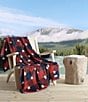 Color:Red - Image 3 - Americana Plaid Red Ultra Soft Plush Fleece Throw Blanket