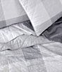 Color:Grey/White - Image 3 - Boulder Plaid Reversible Quilt Mini Set