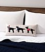 Eddie Bauer Buddy Holiday Rectangular Novelty Decorative Accent Pillow - Image 2