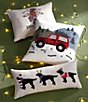 Eddie Bauer Buddy Holiday Rectangular Novelty Decorative Accent Pillow - Image 4