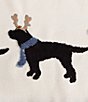 Eddie Bauer Buddy Holiday Rectangular Novelty Decorative Accent Pillow - Image 5