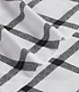 Color:Black/White - Image 4 - Bunkhouse Plaid Printed Flannel Sheet Set