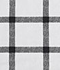 Color:Black/White - Image 5 - Bunkhouse Plaid Printed Flannel Sheet Set