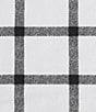 Eddie Bauer Bunkhouse Plaid Printed Flannel Sheet Set, Color:Black/White - Image 5