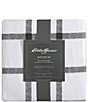 Eddie Bauer Bunkhouse Plaid Printed Flannel Sheet Set, Color:Black/White - Image 7