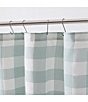 Color:Green Bay - Image 2 - Cabin Plaid Shower Curtain