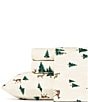 Color:Oyster - Image 1 - Deer Hollow Flannel Sheet Set