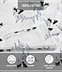 Eddie Bauer Dog Friends Printed Flannel Sheet Set, Color:White - Image 7