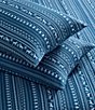 Eddie Bauer Dog Sweater Stripe Cotton Flannel Sheet Set - Image 4