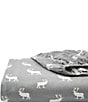 Eddie Bauer Elk Grove Print Flannel Sheet Set, Color:Grey - Image 3
