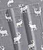 Eddie Bauer Elk Grove Print Flannel Sheet Set, Color:Grey - Image 5