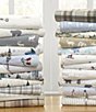 Eddie Bauer Elk Grove Print Flannel Sheet Set, Color:Grey - Image 7
