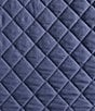 Color:Dark Blue - Image 6 - Essential Solid Faux Denim Dark Blue Microfiber Reversible Throw Blanket, 60#double; X 50#double;