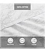 Color:Cement - Image 6 - Fish Atol Grey Cotton Percale Sheet Set