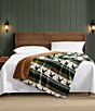 Eddie Bauer Goose Sweater Printed Reversible Plush Throw - Image 2