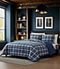 Eddie Bauer Halifax Plaid Flannel Reversible Comforter Mini Set - Image 2