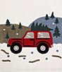Eddie Bauer Holiday Truck Tree Decorative Square Pillow - Image 5