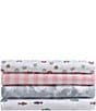 Eddie Bauer Kids' Fish Lake Microfiber Sheet Set, Color:White - Image 9