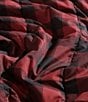 Color:Red/Black - Image 4 - Mountain Plaid Red Bed Blanket