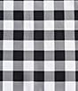 Color:Black - Image 5 - Mountain Plaid Window Tab Top Valance