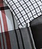 Eddie Bauer Normandy Plaid Micro Suede Reversible Comforter Mini Set, Color:Black - Image 8