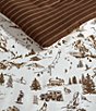 Eddie Bauer Ski Hill Flannel Reversible Comforter Mini Set - Image 5