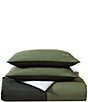 Eddie Bauer Skyline Striped Reversible Comforter Mini Set, Color:Open Medium Green - Image 12