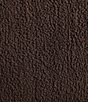 Color:Brown - Image 6 - Solid Bi Colored Sherpa Reversible Throw Blanket
