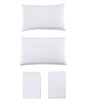 Eddie Bauer Solid Flannel Sheet Set, Color:White - Image 3
