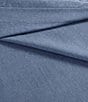Eddie Bauer Solid Flannel Sheet Set, Color:Chambray Blue - Image 6