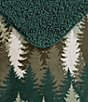 Eddie Bauer Stepped Pines Printed Reversible Plush Throw - Image 3