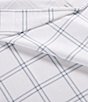 Color:Blue/White - Image 6 - Westridge Plaid Flannel Sheet Set