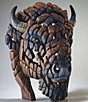 Edge Sculpture By Enesco North American Bison Bust - Image 2