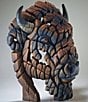 Edge Sculpture By Enesco North American Bison Bust - Image 4