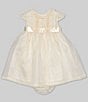 Color:Ivory - Image 1 - Baby Girls 3-24 Months Lace Heirloom Collection Dress