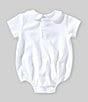 Edgehill Collection Baby Boy Embroidered Tennis Racquet Bubble, Color:White - Image 2