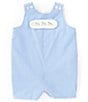 Edgehill Collection Baby Boy Newborn-24 Months Round Neck Sleeveless Tab Collection Jon Jon, Color:Blue - Image 1