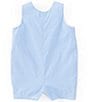 Edgehill Collection Baby Boy Newborn-24 Months Round Neck Sleeveless Tab Collection Jon Jon, Color:Blue - Image 2