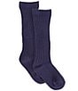 Edgehill Collection Baby Boys Knee-High Socks, Color:Navy - Image 2