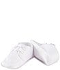 Color:White - Image 1 - Kids' Embellished Christening Crib Shoes (Infant)