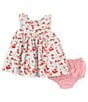 Color:Multi Floral - Image 1 - Baby Girls 3-24 Months Family Matching Ditsy Floral Print Dress