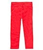 Color:Red - Image 2 - Little Boy 2T-7 Corduroy Pant