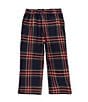 Edgehill Collection Little Boys Plaid Pull-On Pants, Color:Multi - Image 2